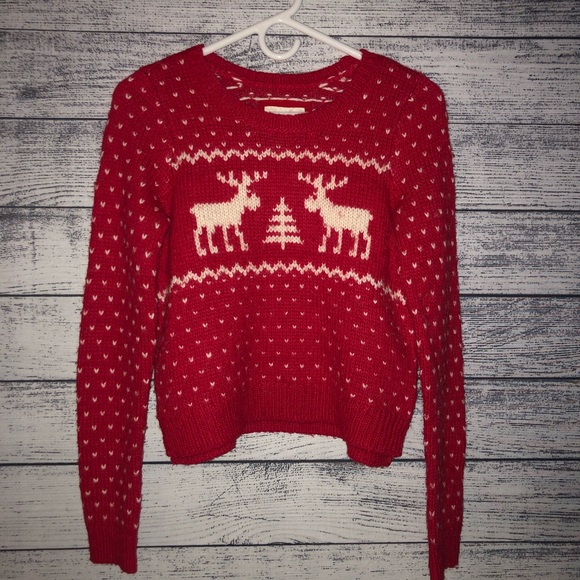 Abercrombie Fitch Christmas Sweater 